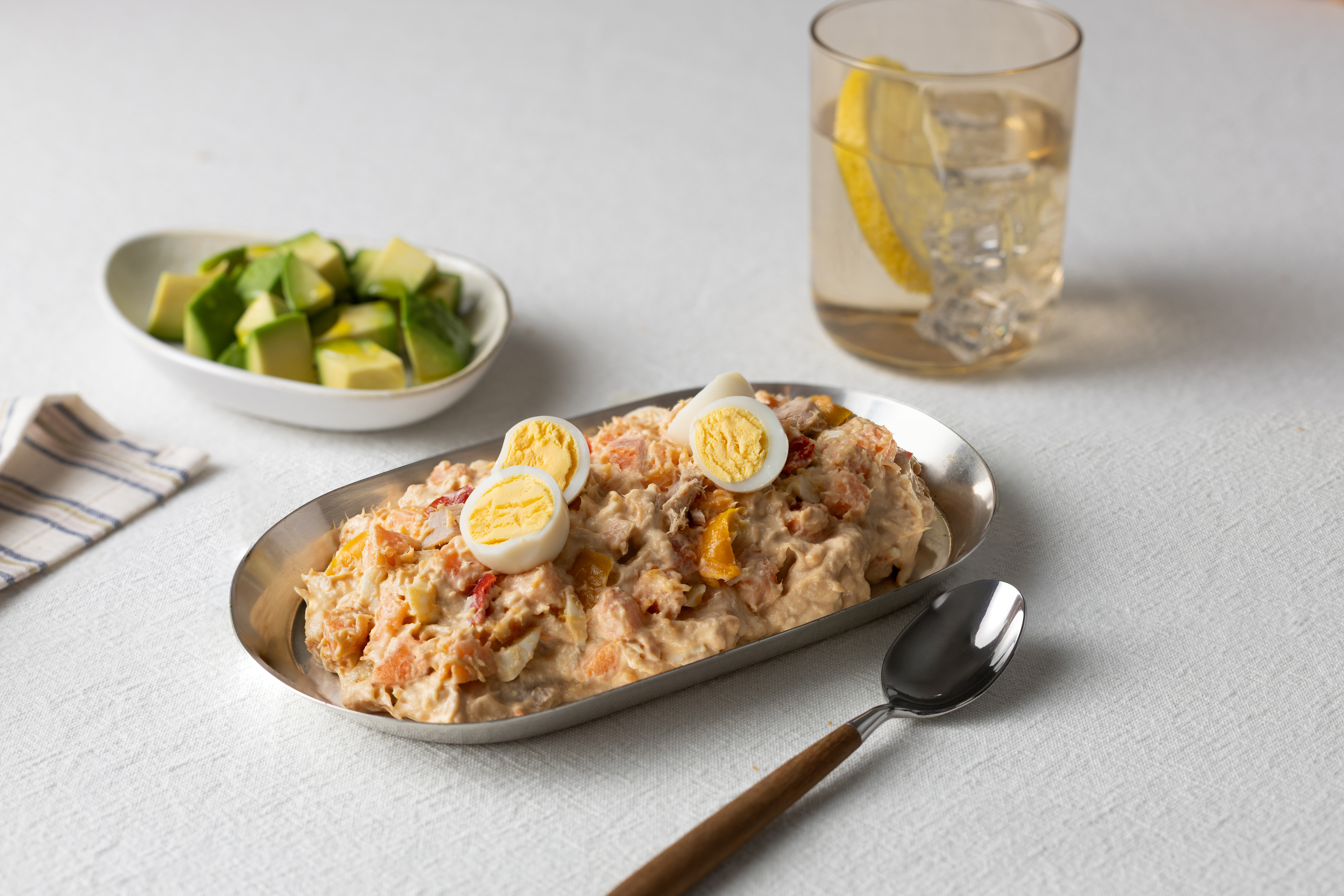 Ensaladilla de boniato y atún 